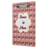 Individuelles und personalisiertes Blumen-Geschenk Klemmbrett (Links)