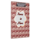 Individuelles und personalisiertes Blumen-Geschenk Klemmbrett (Rechts)