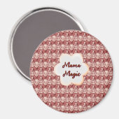 Individuelles und personalisiertes Blumen-Geschenk Magnet (Vorderseite/Rückseite)