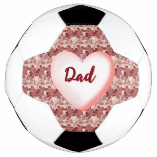 Individuelles und personalisiertes Blumengeschenk Fußball