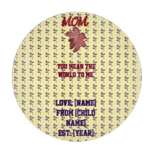Individuelles und personalisiertes Familienzitat-G Schneidebrett