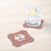 Individuelles und personalisiertes Muttertags-Blum Untersetzer (Vor Ort)