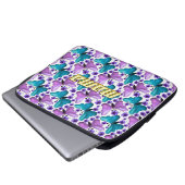 Individuelles und personalisiertes Muttertagsgesch Laptopschutzhülle (Vorne Knopf)