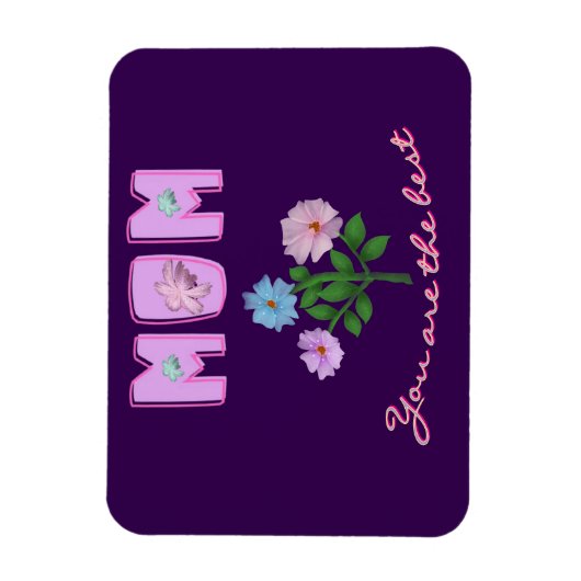 Individuelles und personalisiertes Muttertagsgesch Magnet (Vertikal)