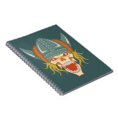 Individuelles VIKING-Skull-Notebook Notizblock (Rechte Seite)