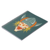 Individuelles VIKING-Skull-Notebook Notizblock (Linke Seite)
