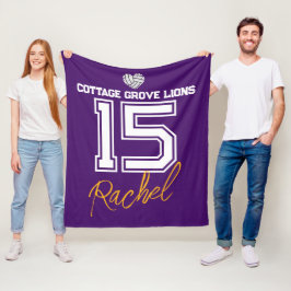 Individuelles Volleyball-Erinnerungsgeschenk für S Fleecedecke
