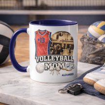 Individuelles Volleyball-Mama-Fotogeschenk