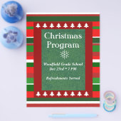 Individuelles Weihnachtsprogramm für Veranstaltung Flyer (Einzeln)