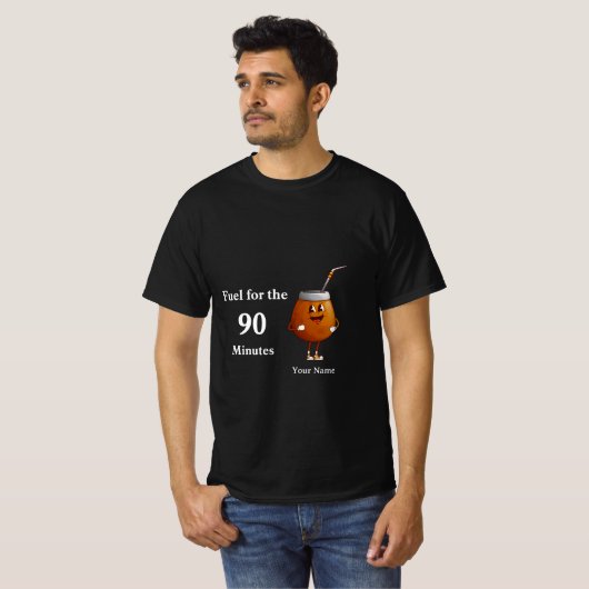 Individuelles Yerba Mate Fußball T-Shirt (Vorne ganz)