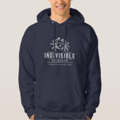 Indivisible DelMarVa Hoodie - White Logo (Vorderseite)