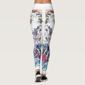Indiz mit Weiß Leggings (Rückseite)