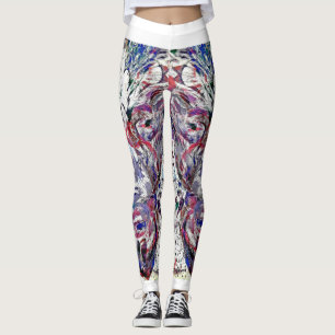 Indiz mit Weiß Leggings
