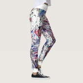 Indiz mit Weiß Leggings (Rechts)