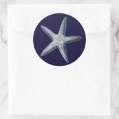 Indizes Muscheln IV Runder Aufkleber (Tasche)