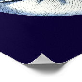 Indizien-Muscheln VII Poster (Ecke)