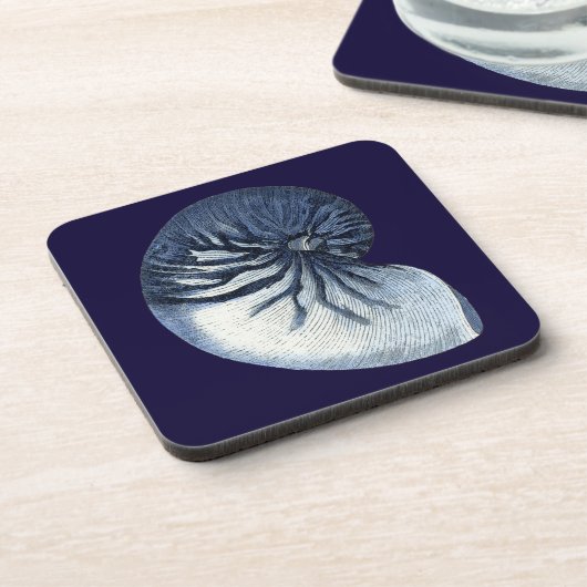 Indizien-Muscheln VII Untersetzer (Linke Seite)