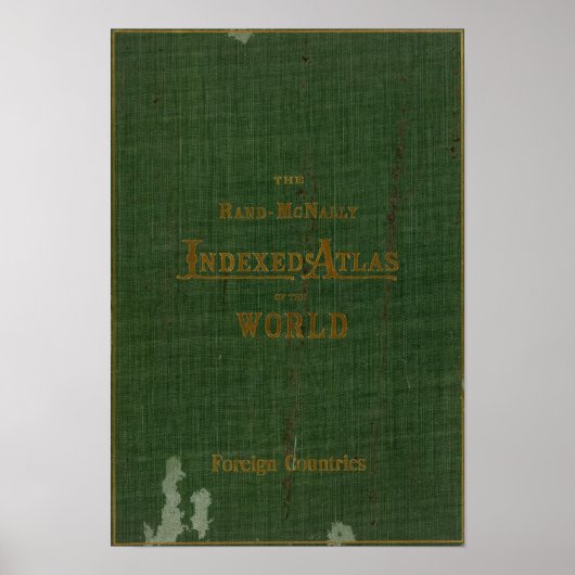 Indizierte Atlas Poster (Vorne)