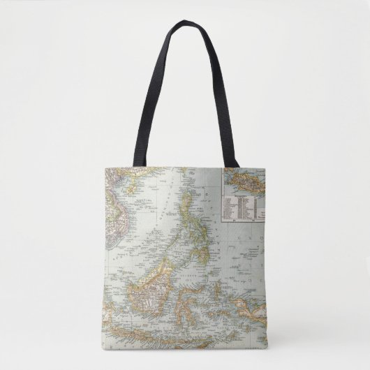 Indo China und Malaysian-Archipel Tasche (Vorderseite)