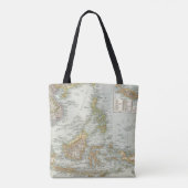 Indo China und Malaysian-Archipel Tasche (Rückseite)
