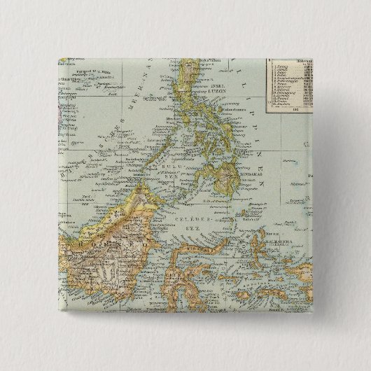 Indo-China und Malaysischer Archipel Button (Vorderseite)
