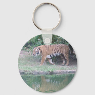 Indo-chinesischer Tiger Schlüsselanhänger