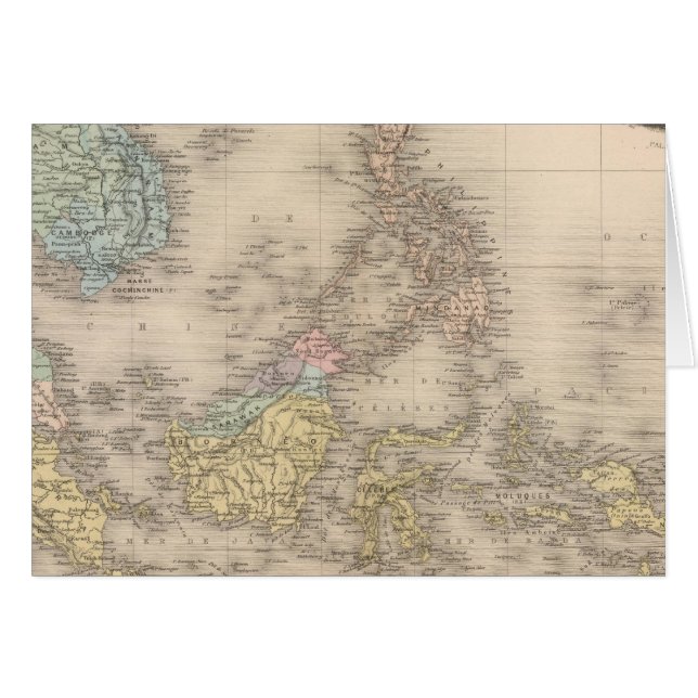 Indochina-Archipel in Asien (Vorderseite (Horizontal))