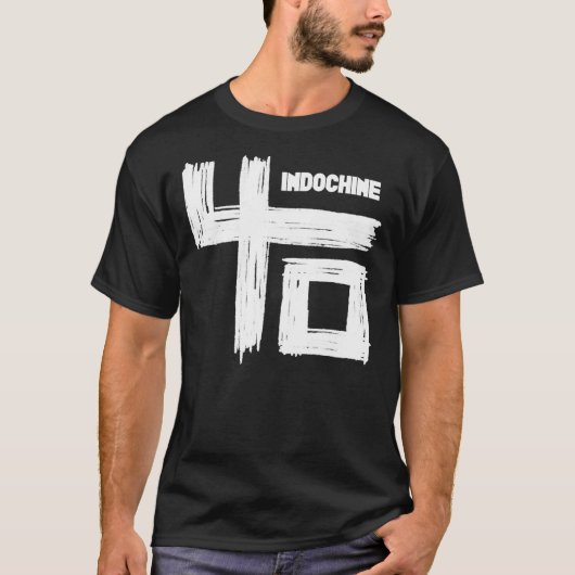 Indochine 40 Logo Tour 2021 Kakatin Essential Es T-Shirt (Vorderseite)