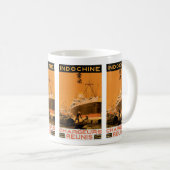 Indochine Chargeurs Reunis Kaffeetasse (VorderseiteRechts)