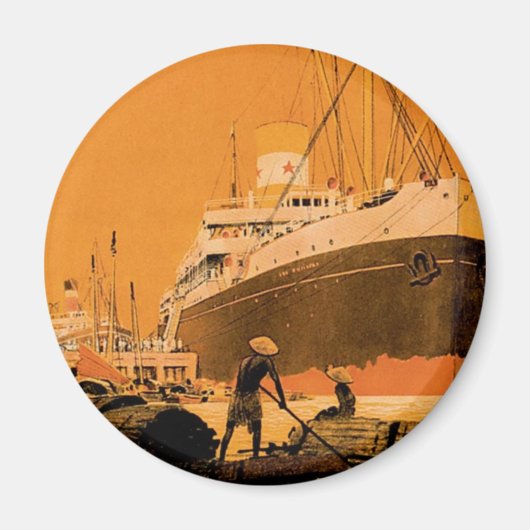 Indochine Chargeurs Reunis Magnet (Vorne)