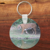 Indochinese Tiger Schlüsselanhänger (Vorderseite)