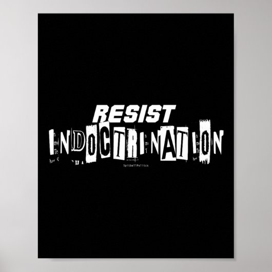 Indoktrination Poster (Vorne)