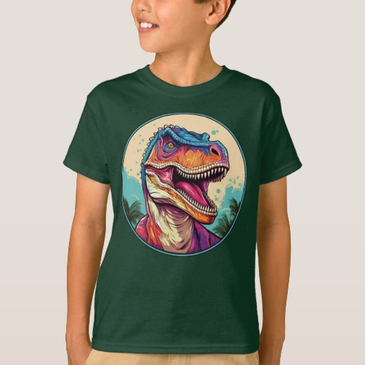 Indominus Rex - Klassischer Dinosaurier T-Shirt T (Vorderseite)