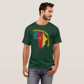 Indomitable Löwen von Kamerun T-Shirt (Vorne ganz)