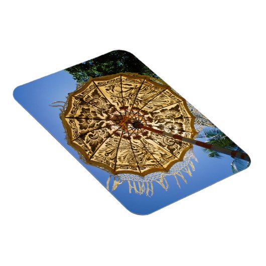 Indonesia, Bali | Temple Umbrella Magnet (Rechte Seite)