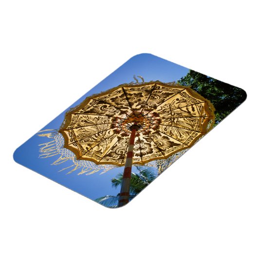 Indonesia, Bali | Temple Umbrella Magnet (Linke Seite)