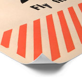 Indonesia Print Indonesian Art KLM Travel Poster (Ecke)