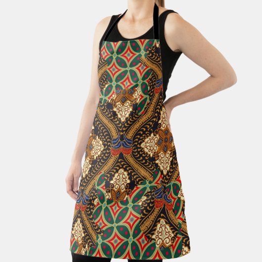 Indonesian batik motive with very Detail Plan Schürze (InSitu)