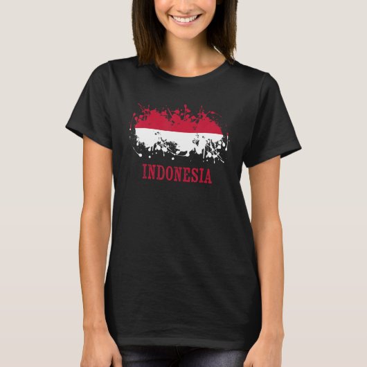 Indonesian enthusiasts for Indonesia and Indonesia T-Shirt (Vorderseite)