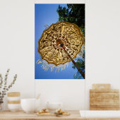 Indonesien, Bali | Temple Umbrella Poster (Küche)