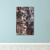 Indonesien, Bali, Ubud, Steinschnitzereien von Hin Leinwanddruck (Insitu (Holzboden))