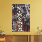 Indonesien, Bali, Ubud, Steinschnitzereien von Hin Leinwanddruck (Insitu (Wohnzimmer))