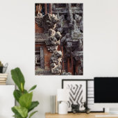 Indonesien, Bali, Ubud, Steinschnitzereien von Hin Poster (Heimbüro)