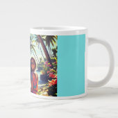 Indonesien, Balis Küstenhütte Jumbo-Tasse (Rechts)