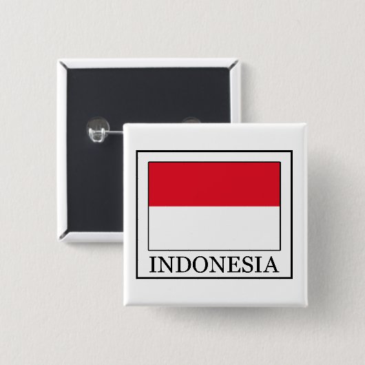 Indonesien Button (Vorne & Hinten)