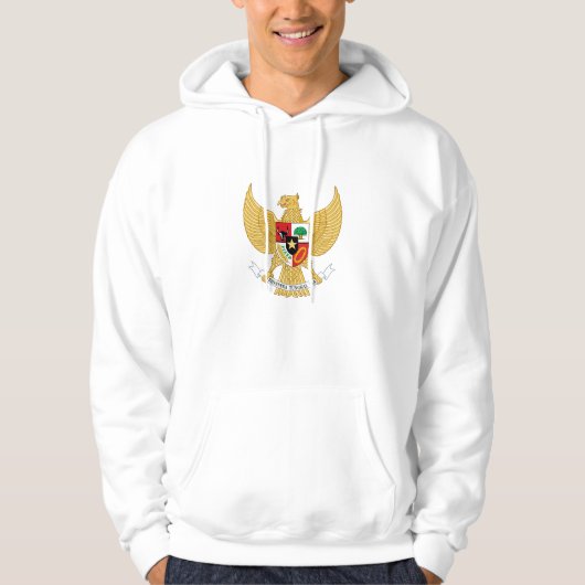 Indonesien-Emblem Hoodie (Vorderseite)