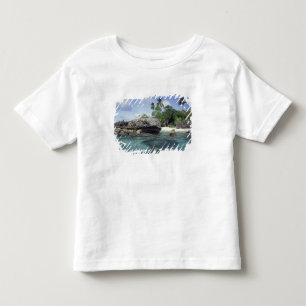Indonesien. Felsformationen entlang der Küste Kleinkind T-shirt