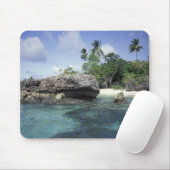 Indonesien. Felsformationen entlang der Küste Mousepad (Mit Mouse)