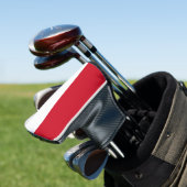Indonesien-Flagge Golf Headcover (In Situ)