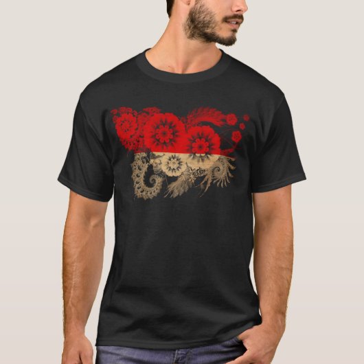 Indonesien-Flagge T-Shirt (Vorderseite)